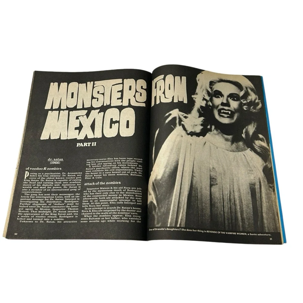 FAMOUS MONSTERS OF FILMLAND #122 Ingrid Pitt Warren Magazine